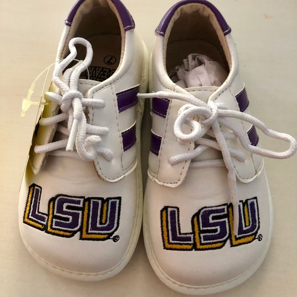 Team Squeaks Other - LSU Squeaky Shoes Toddler Boys Size 7 and 8